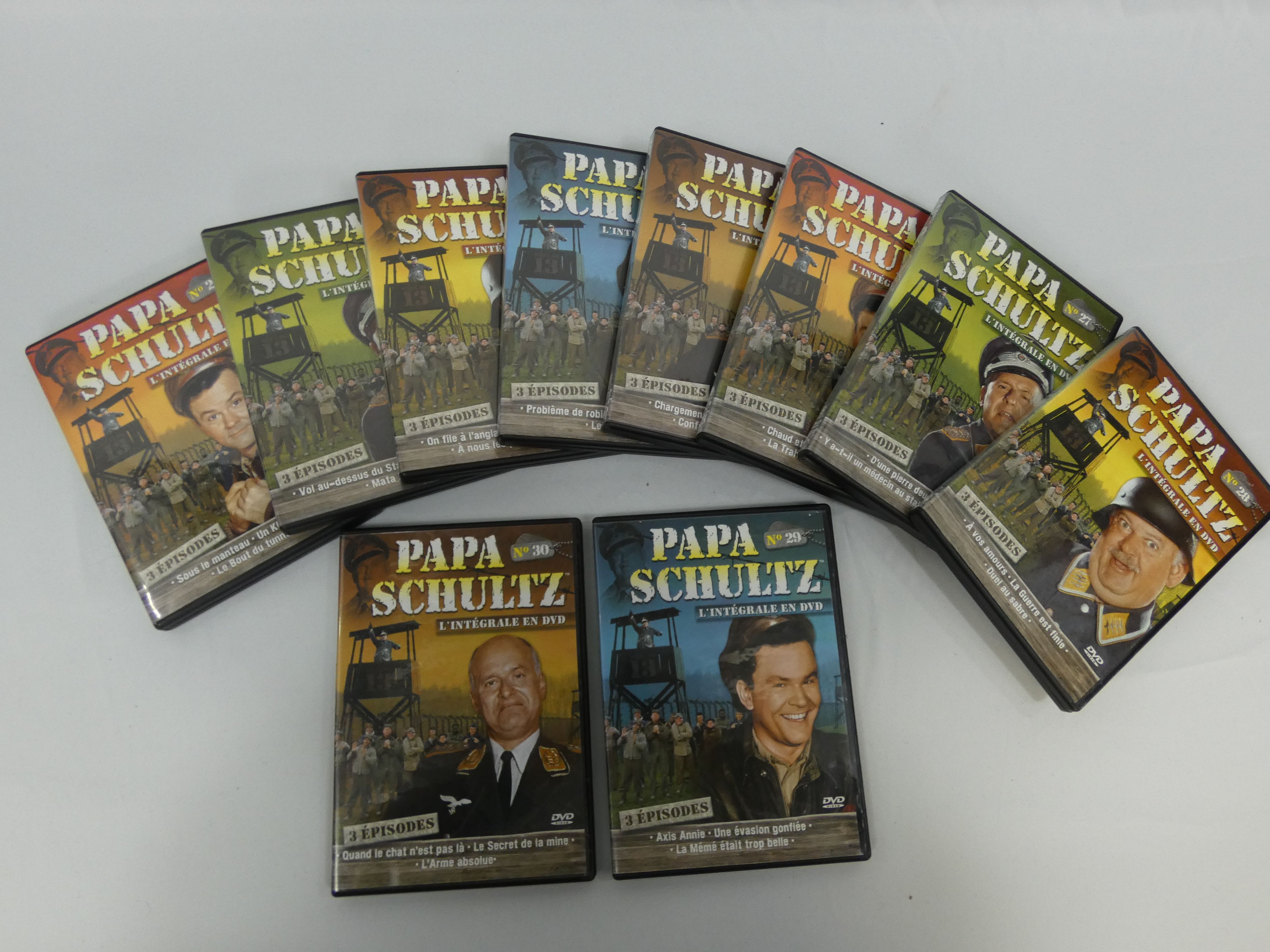 Voir photo 4 de Collection incomplète série télévisée Papa Schultz en 25 DVD (CBS) Collection incomplète série télévisée Papa Schultz en 25 DVD (CBS) Bon état - Vue 4 -